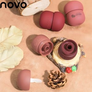 NOVO 4 Color Liquid Lipstick Moisturizing Lip Mud High Pigment Long Lasting Velvet Matte Mist Lip Gloss LIP MUD